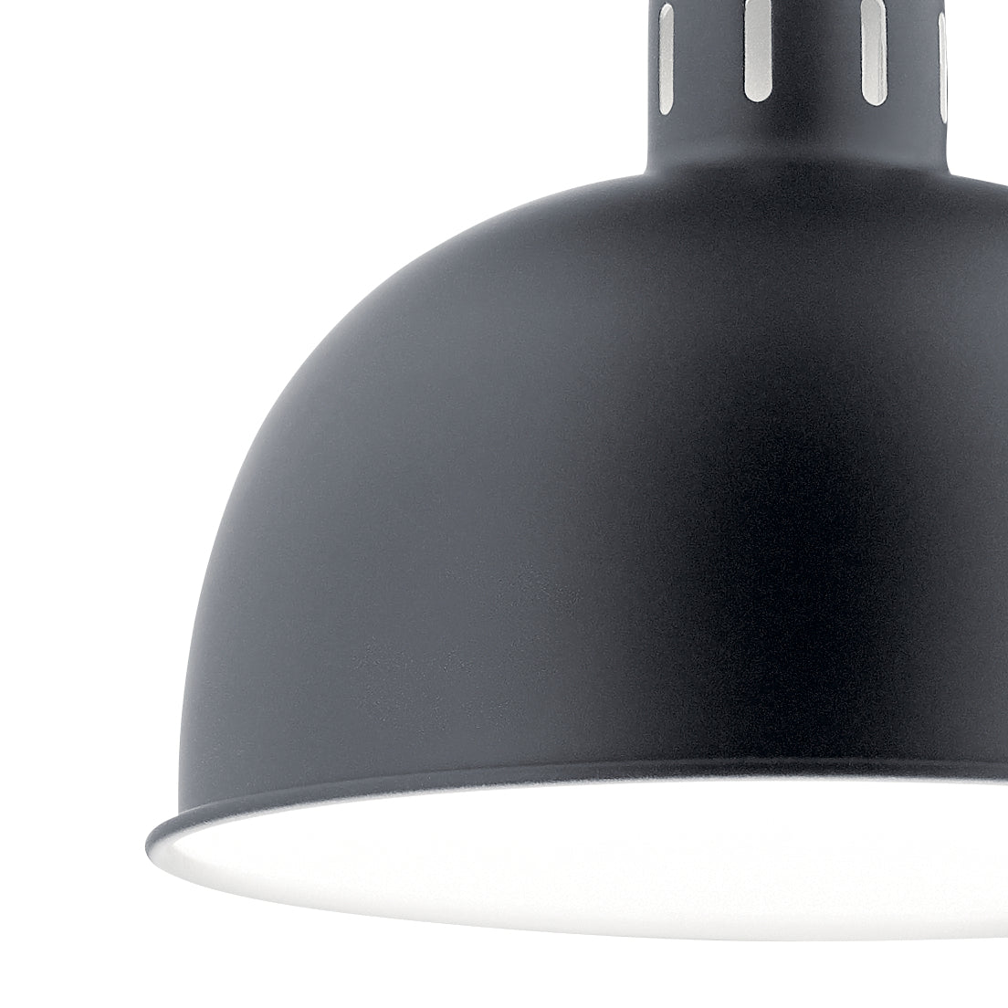 KICHLER 52152BK Zailey 9" 1 Light Pendant In Black