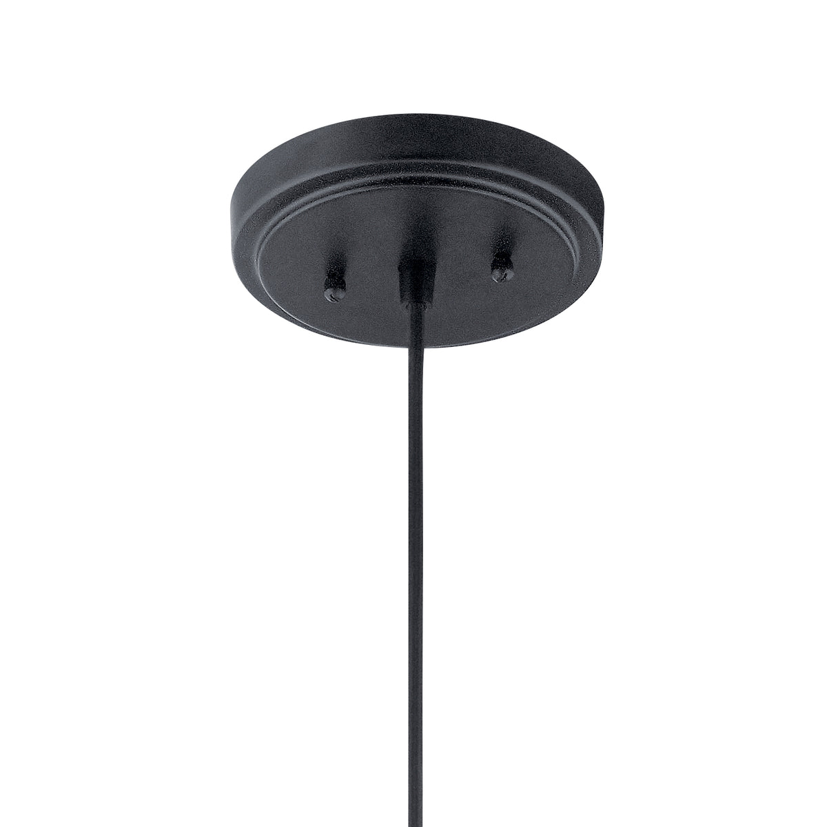 KICHLER 52152BK Zailey 9" 1 Light Pendant In Black