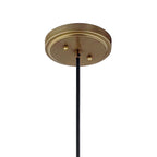 KICHLER 52152NBR Zailey 9" 1 Light Pendant In Natural Brass