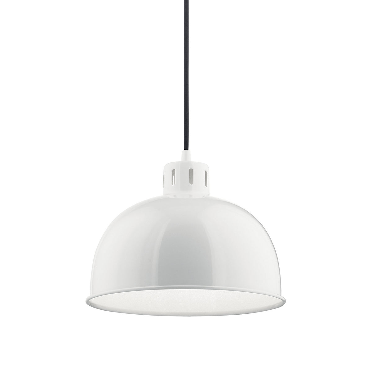 KICHLER 52152WH Zailey 9" 1 Light Pendant In White