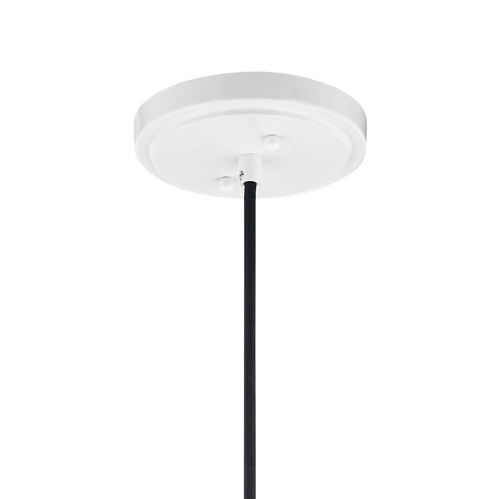 KICHLER 52152WH Zailey 9" 1 Light Pendant In White