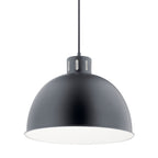 KICHLER 52153BK Zailey 12.5" 1 Light Pendant In Black