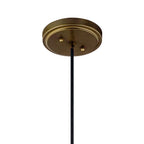 KICHLER 52153NBR Zailey 12.5" 1 Light Pendant In Natural Brass