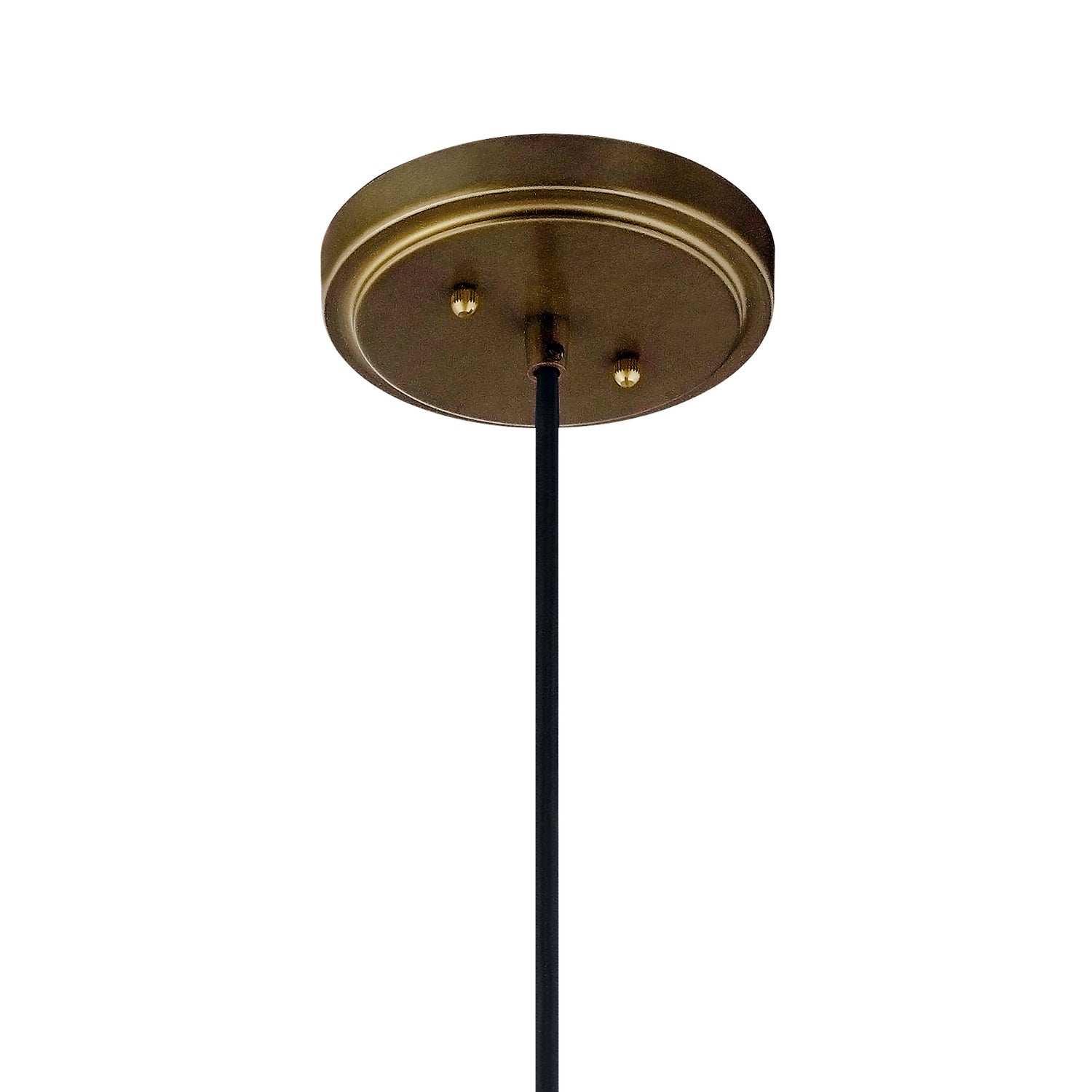 KICHLER 52153NBR Zailey 12.5" 1 Light Pendant In Natural Brass