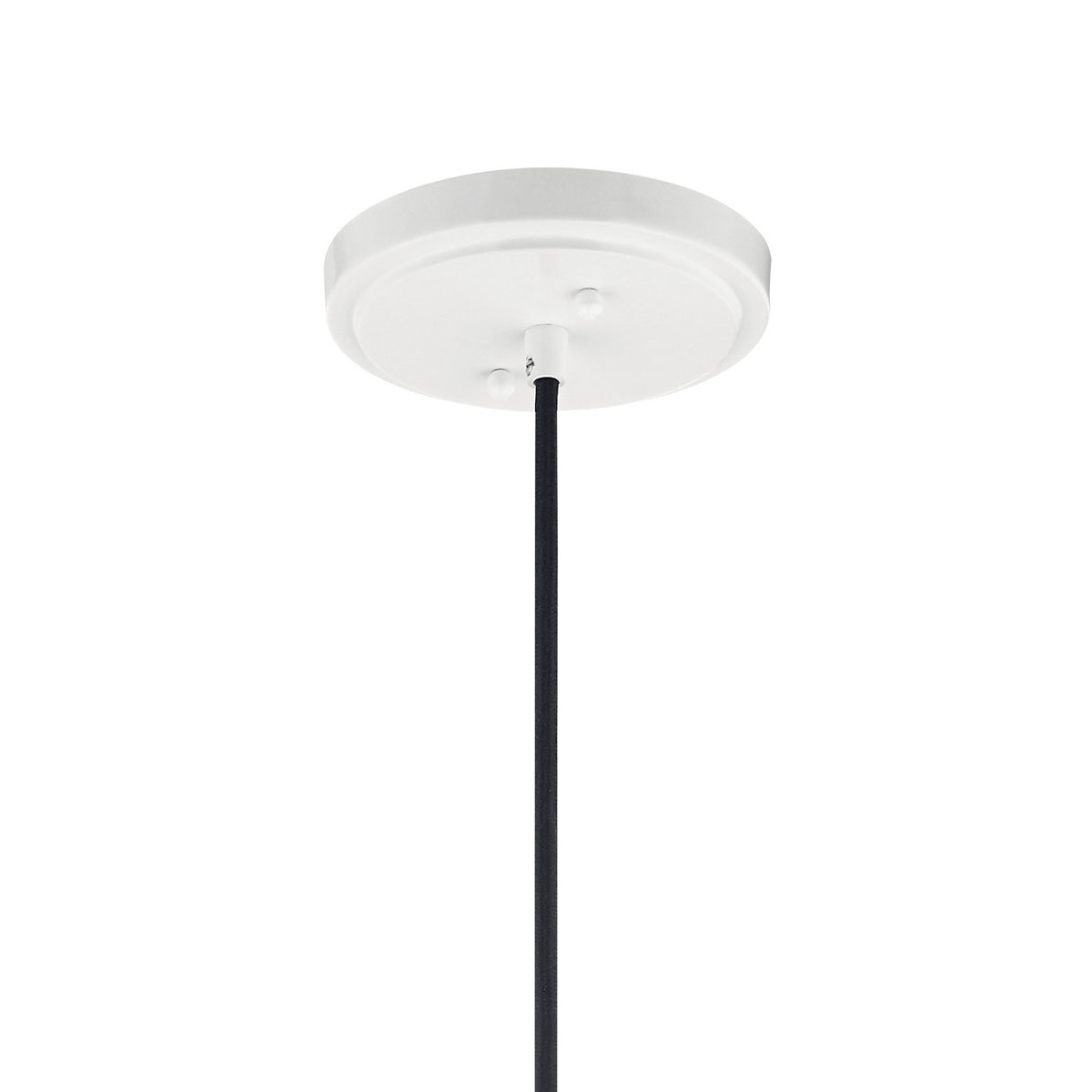 KICHLER 52153WH Zailey 12.5" 1 Light Pendant In White