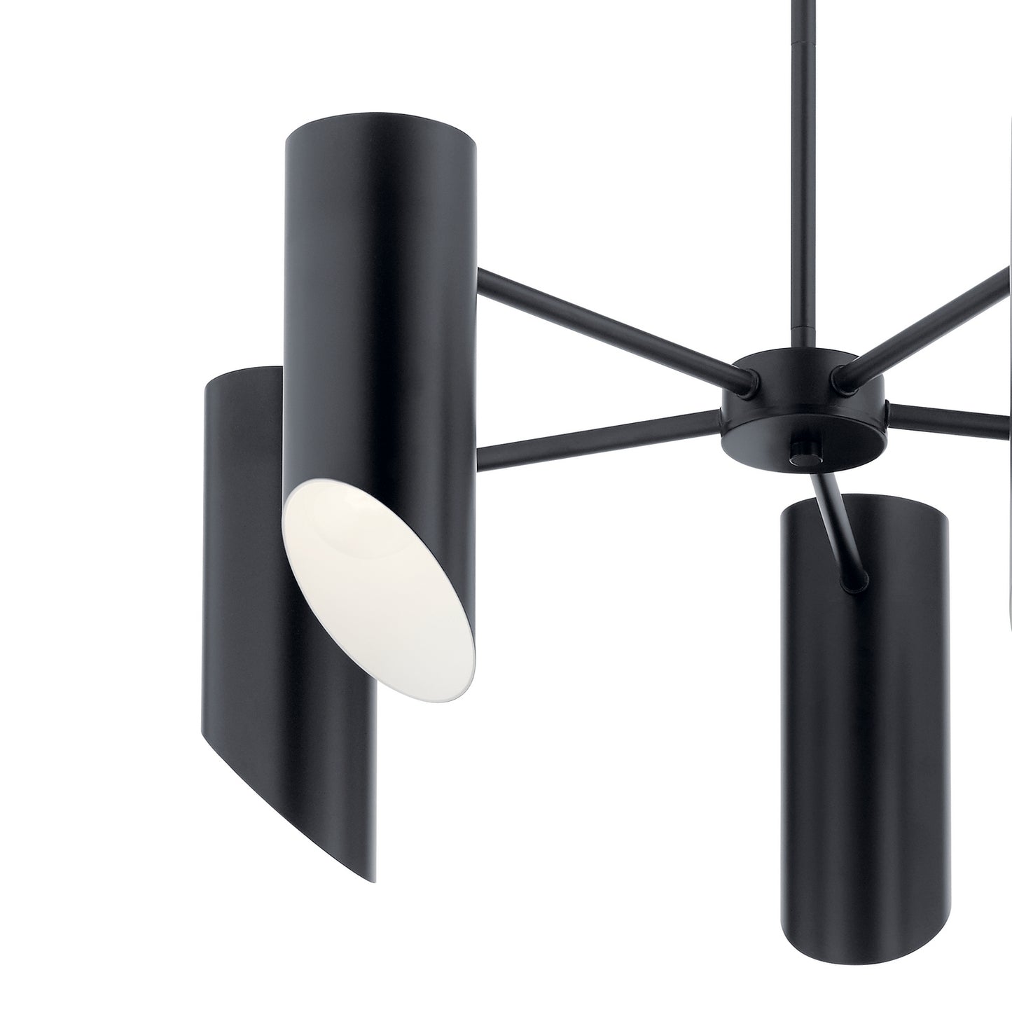 KICHLER 52160BK Trentino Five Light Chandelier Black