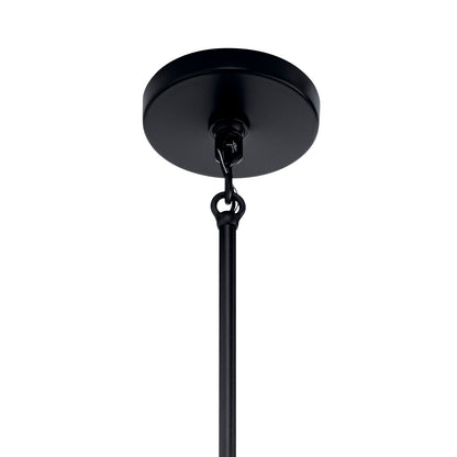 KICHLER 52160BK Trentino Five Light Chandelier Black