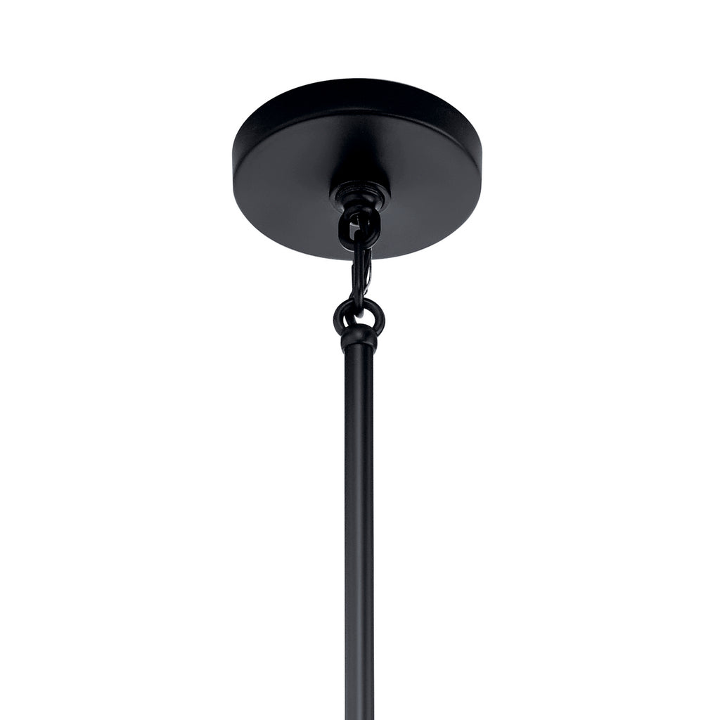 KICHLER 52162BK Trentino Nine Light Chandelier Black