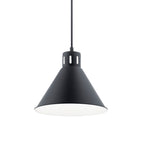 KICHLER 52176BK Zailey 9.5" 1 Light Pendant In Black