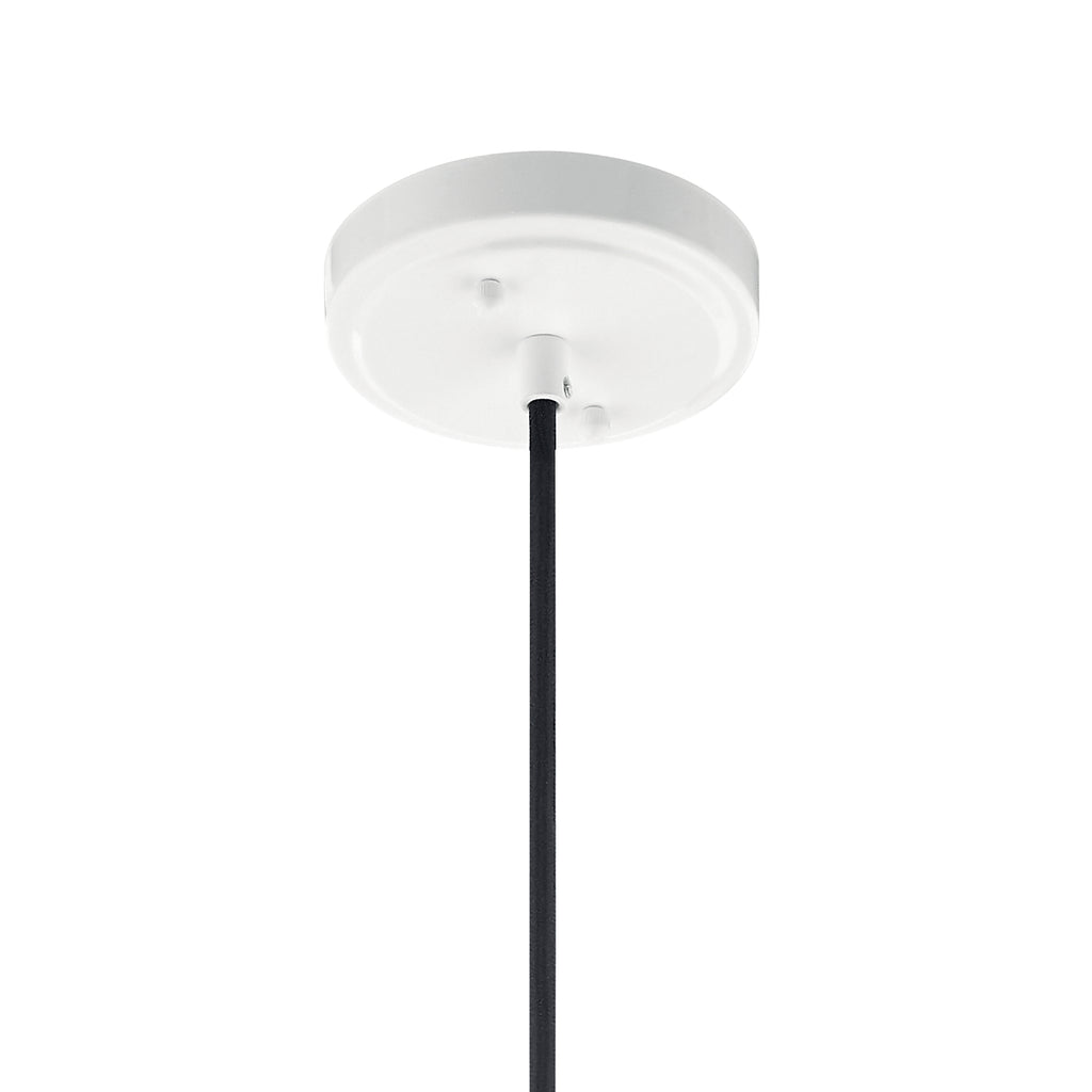 KICHLER 52176WH Zailey 9.5" 1 Light Pendant In White