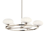 KICHLER 52223PN Pim Six Light Chandelier Polished Nickel