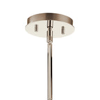 KICHLER 52223PN Pim Six Light Chandelier Polished Nickel