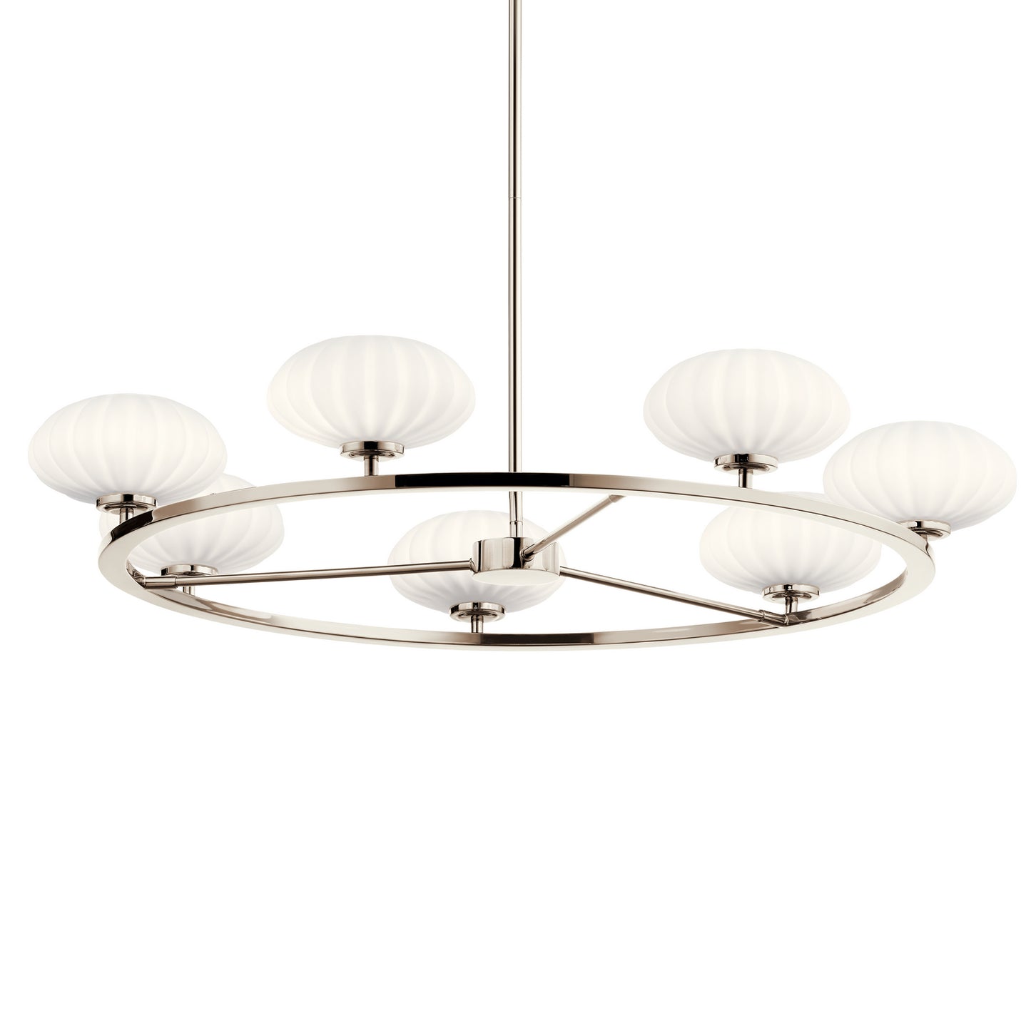 KICHLER 52225PN Pim Seven Light Chandelier Polished Nickel