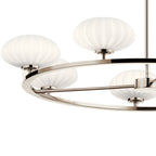 KICHLER 52225PN Pim Seven Light Chandelier Polished Nickel