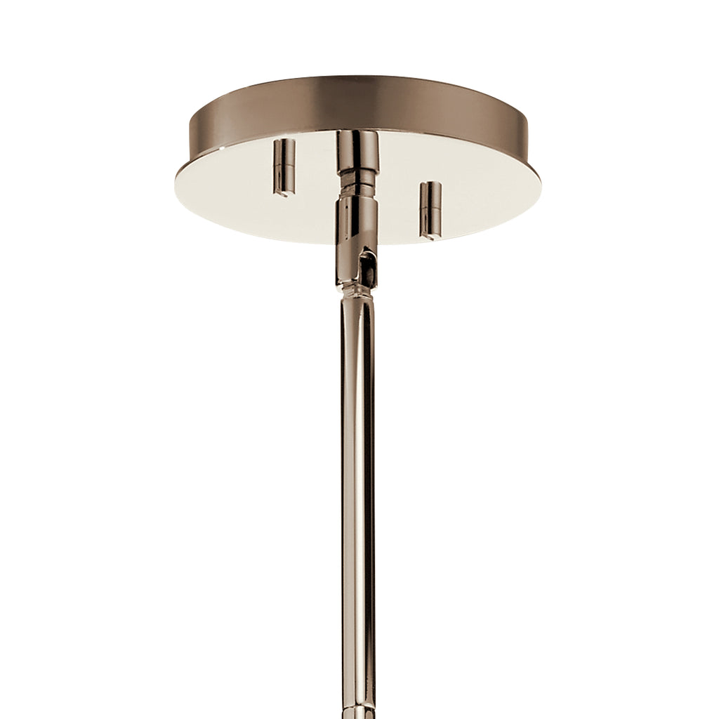 KICHLER 52225PN Pim Seven Light Chandelier Polished Nickel