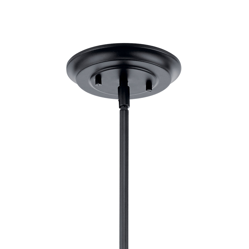 KICHLER 52255BK Hatton Eight Light Chandelier Black