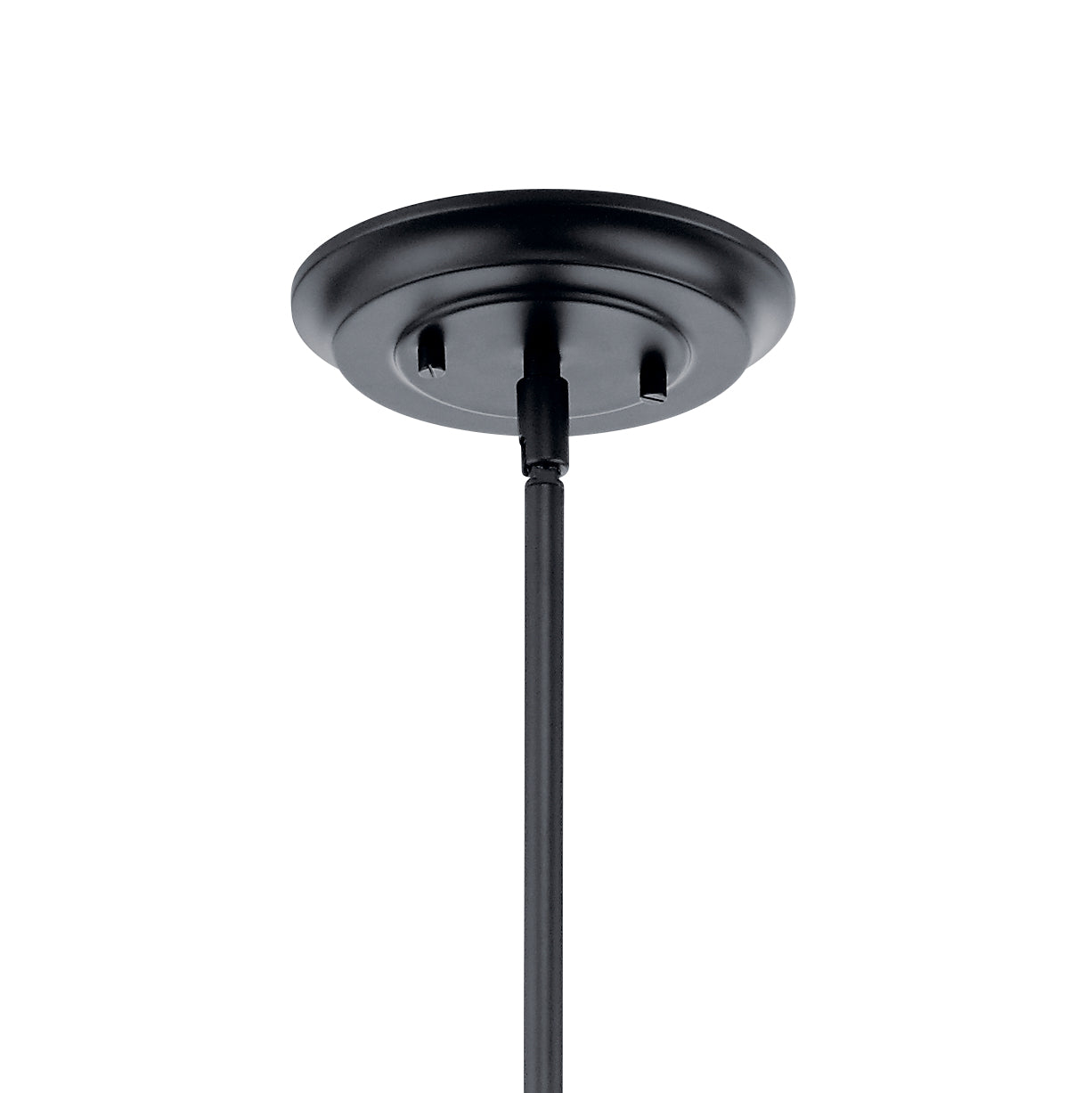 KICHLER 52255BK Hatton Eight Light Chandelier Black