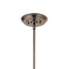 KICHLER 52258CLP Hatton Two Light Pendant Classic Pewter