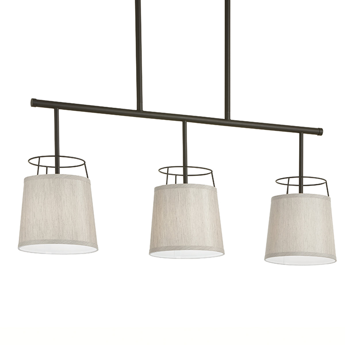 KICHLER 52263OZ Marika Three Light Linear Chandelier Olde Bronze