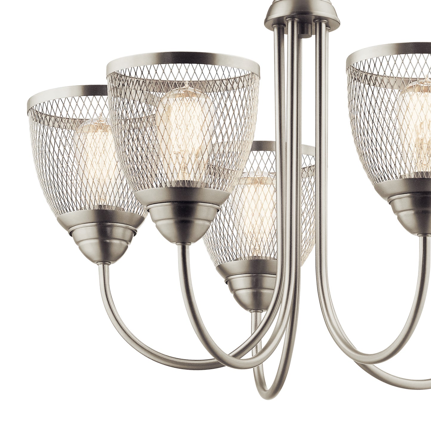 KICHLER 52269NI Voclain Five Light Chandelier Brushed Nickel