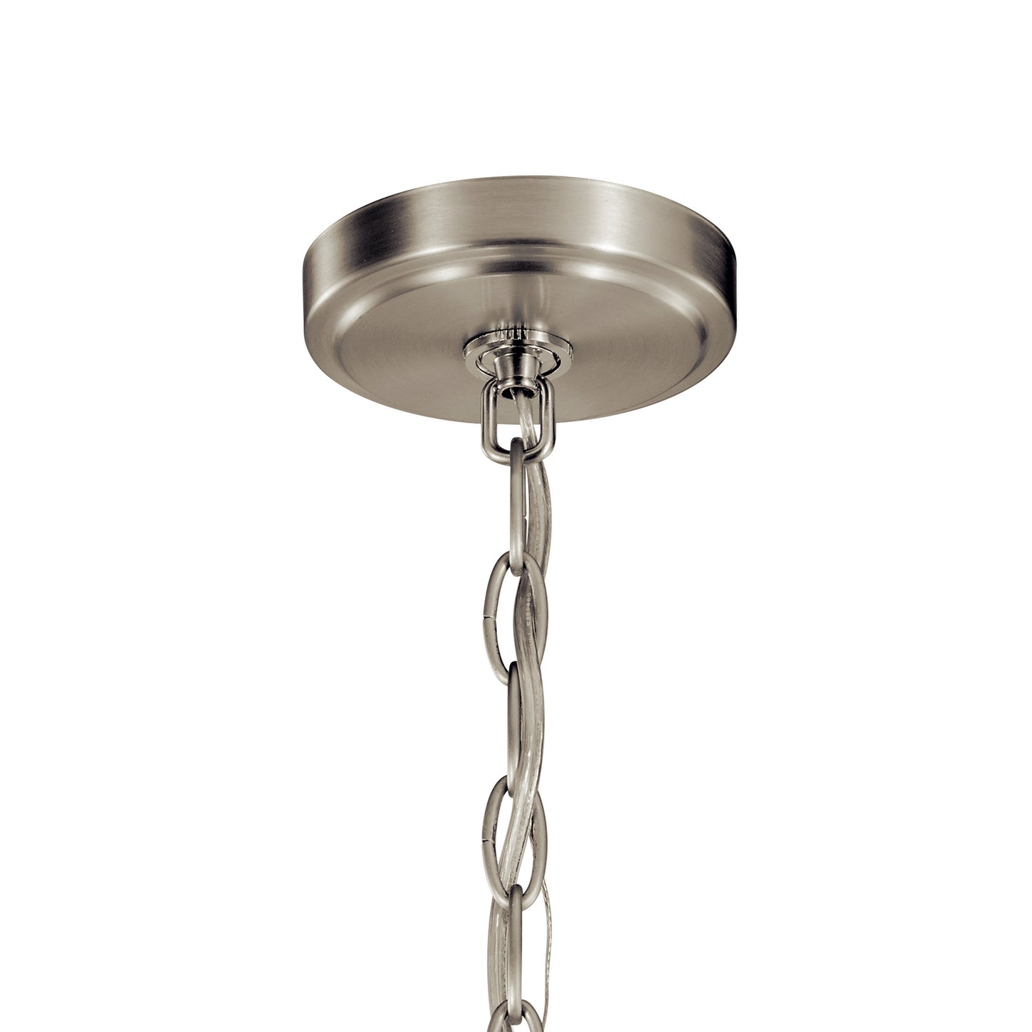 KICHLER 52275NI Tula Three Light Chandelier/Semi Flush Mount Brushed Nickel