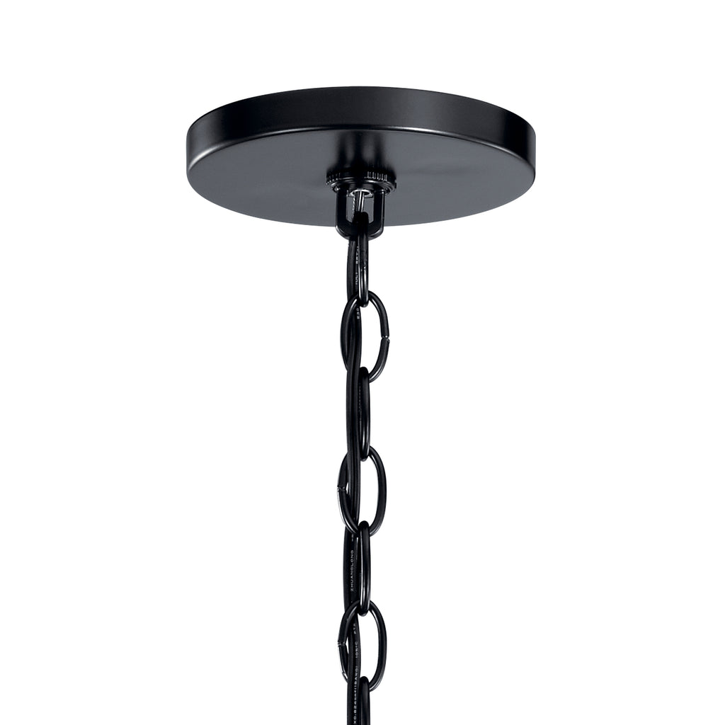 KICHLER 52305BK Capitol Hill 30.75" 12 Light Chandelier In Black