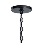 KICHLER 52305BK Capitol Hill 30.75" 12 Light Chandelier In Black