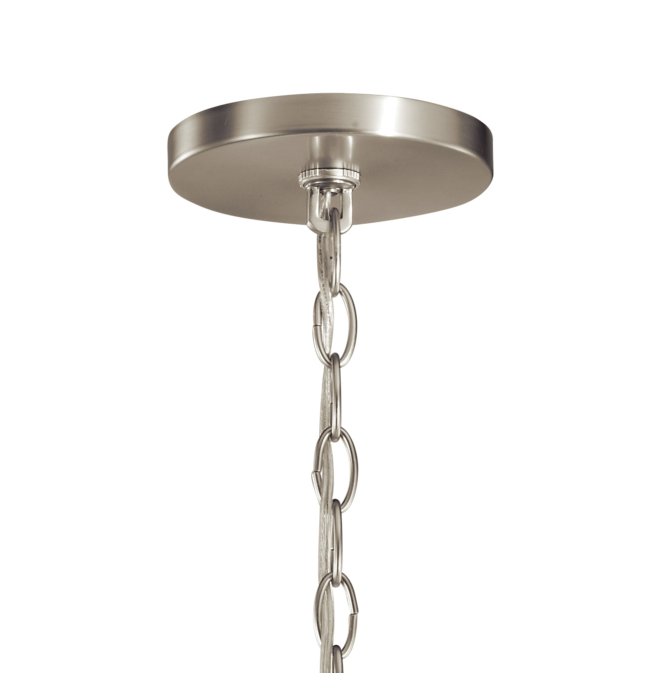 KICHLER 52305NI Capitol Hill 30.75" 12 Light Chandelier In Brushed Nickel