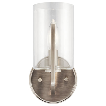 KICHLER 52316CLP Nye One Light Wall Sconce Classic Pewter