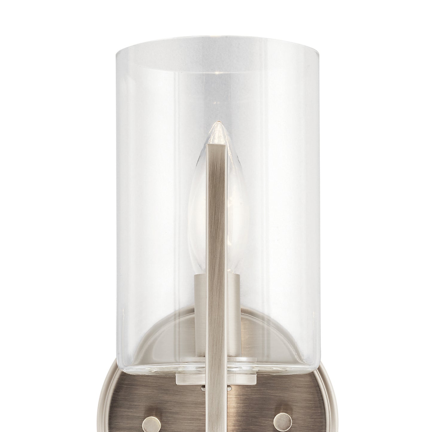 KICHLER 52316CLP Nye One Light Wall Sconce Classic Pewter