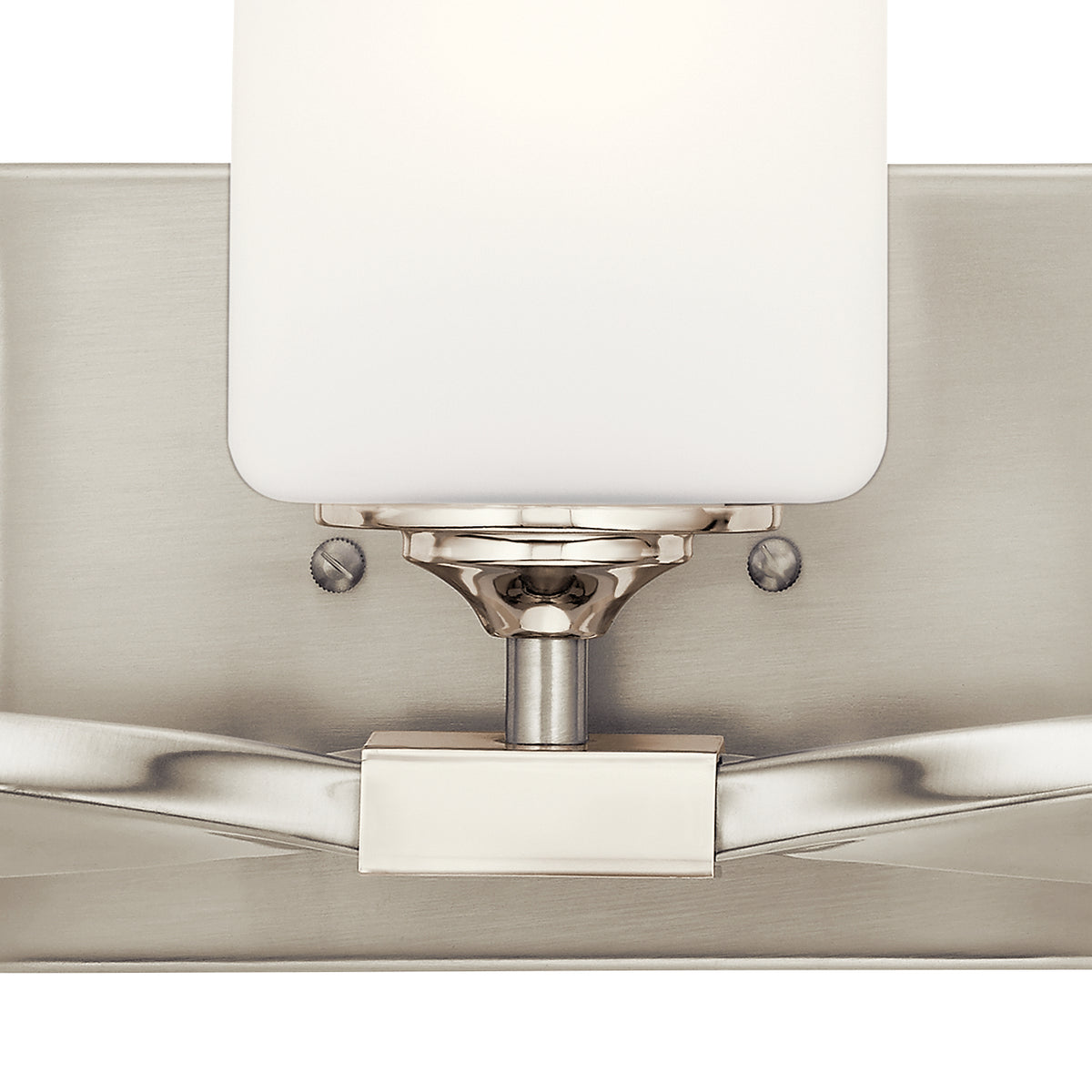KICHLER 55002NI Marette 22.75" 3 Light Vanity Light With Satin Etched Cased Opal Glass In Brushed Nickel