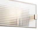 KICHLER 55006SN Logan Two Light Linear Bath Satin Nickel