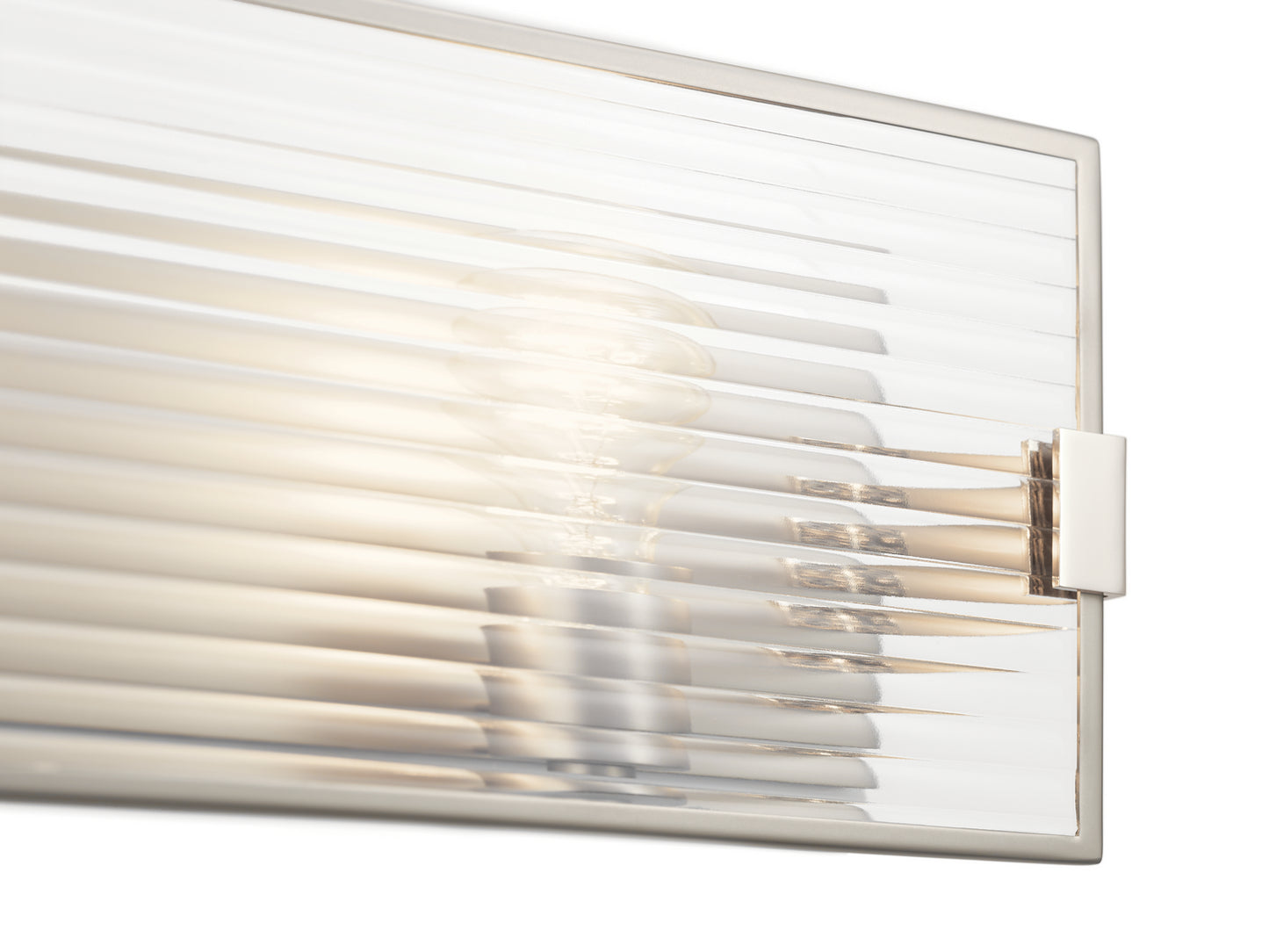 KICHLER 55006SN Logan Two Light Linear Bath Satin Nickel