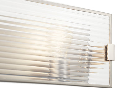 KICHLER 55006SN Logan Two Light Linear Bath Satin Nickel