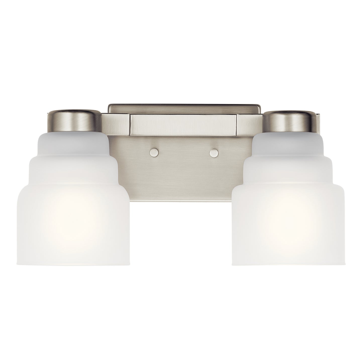 KICHLER 55011NI Vionnet Two Light Bath Brushed Nickel