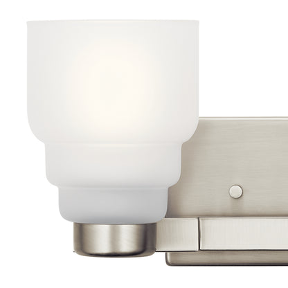 KICHLER 55011NI Vionnet Two Light Bath Brushed Nickel