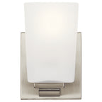 KICHLER 55015NI Roehm 1 Light Wall Sconce Brushed Nickel