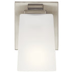 KICHLER 55015NI Roehm 1 Light Wall Sconce Brushed Nickel