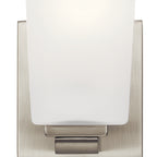 KICHLER 55015NI Roehm 1 Light Wall Sconce Brushed Nickel