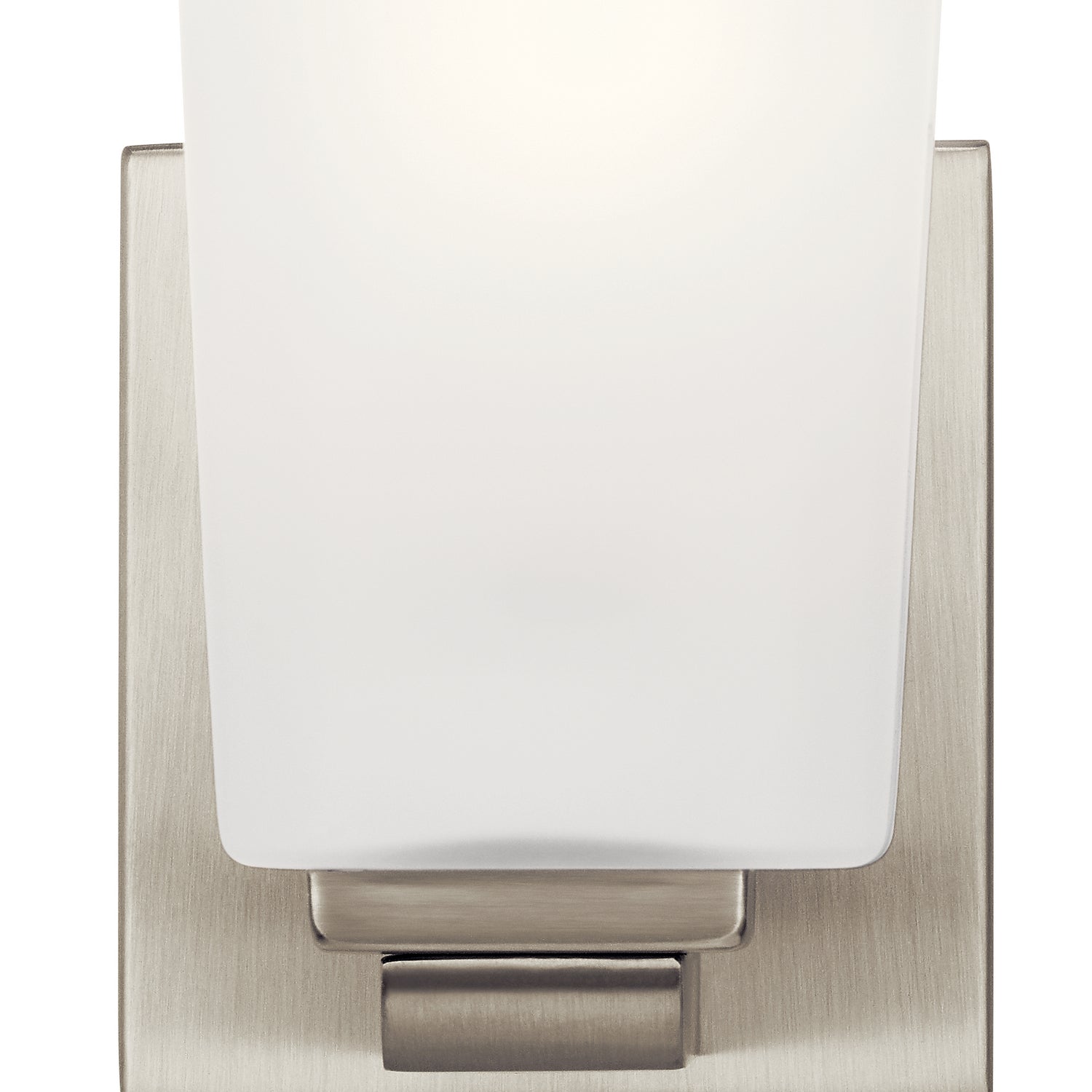KICHLER 55015NI Roehm 1 Light Wall Sconce Brushed Nickel