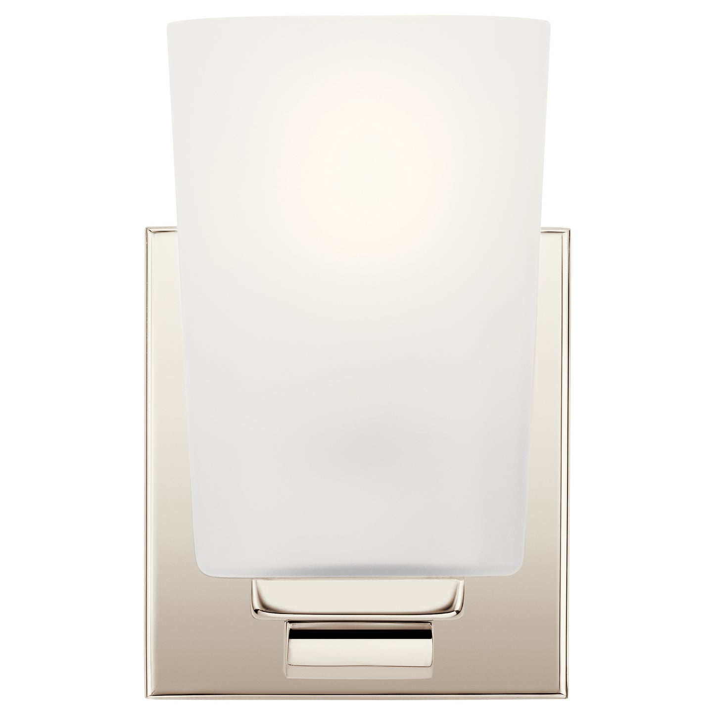 KICHLER 55015PN Roehm One Light Wall Sconce Polished Nickel