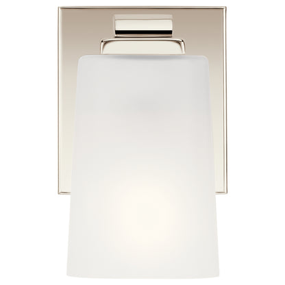 KICHLER 55015PN Roehm One Light Wall Sconce Polished Nickel