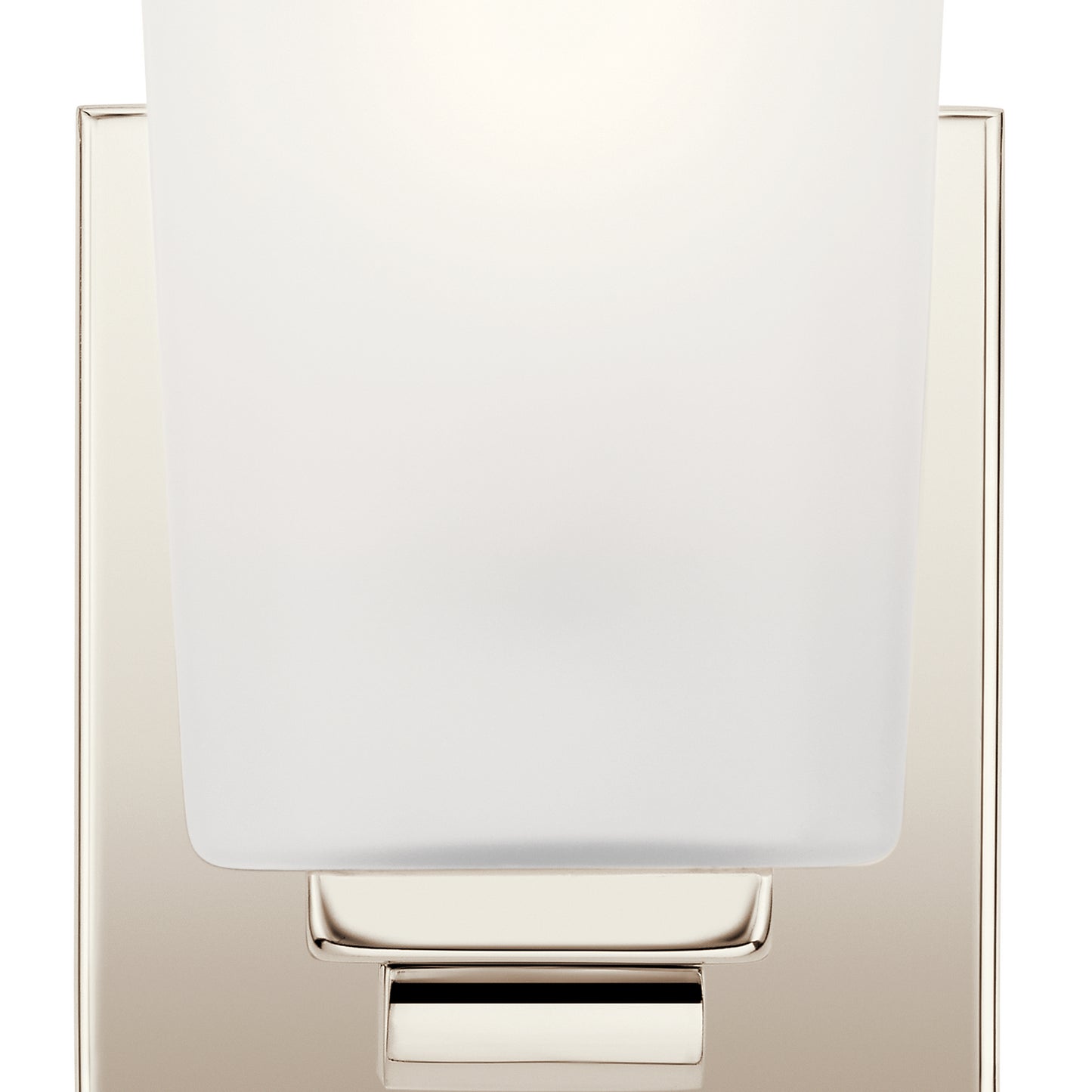KICHLER 55015PN Roehm One Light Wall Sconce Polished Nickel