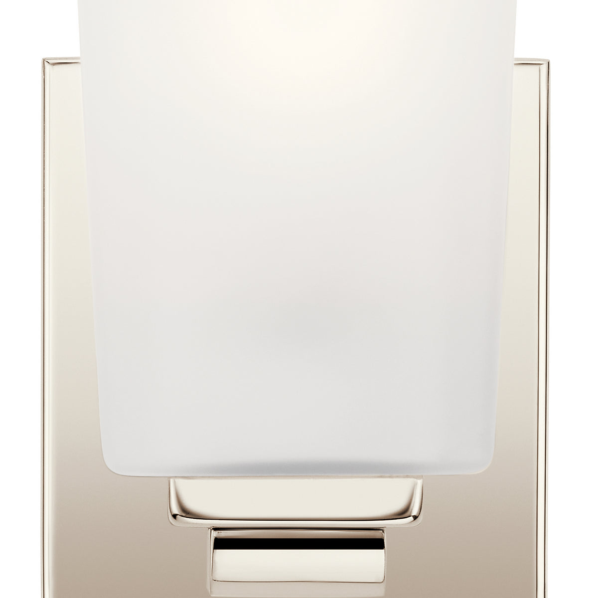 KICHLER 55015PN Roehm One Light Wall Sconce Polished Nickel
