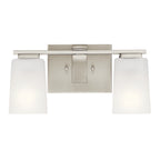 KICHLER 55016NI Roehm 2 Light Vanity Light Brushed Nickel