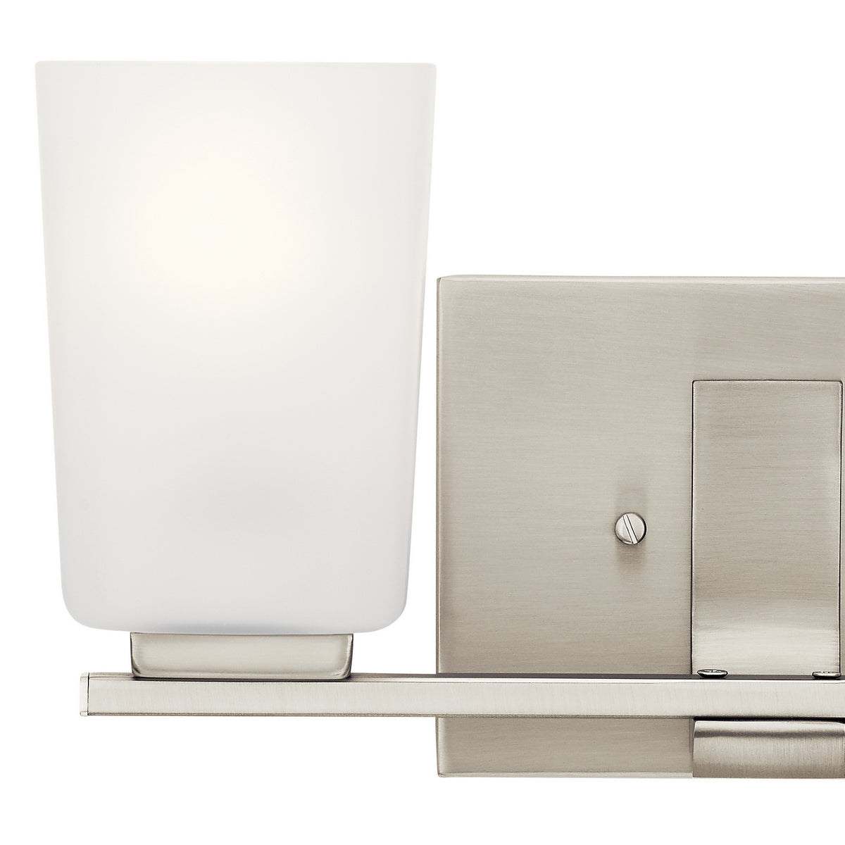 KICHLER 55016NI Roehm 2 Light Vanity Light Brushed Nickel