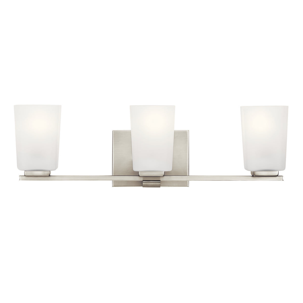 KICHLER 55017NI Roehm 3 Light Vanity Light Brushed Nickel