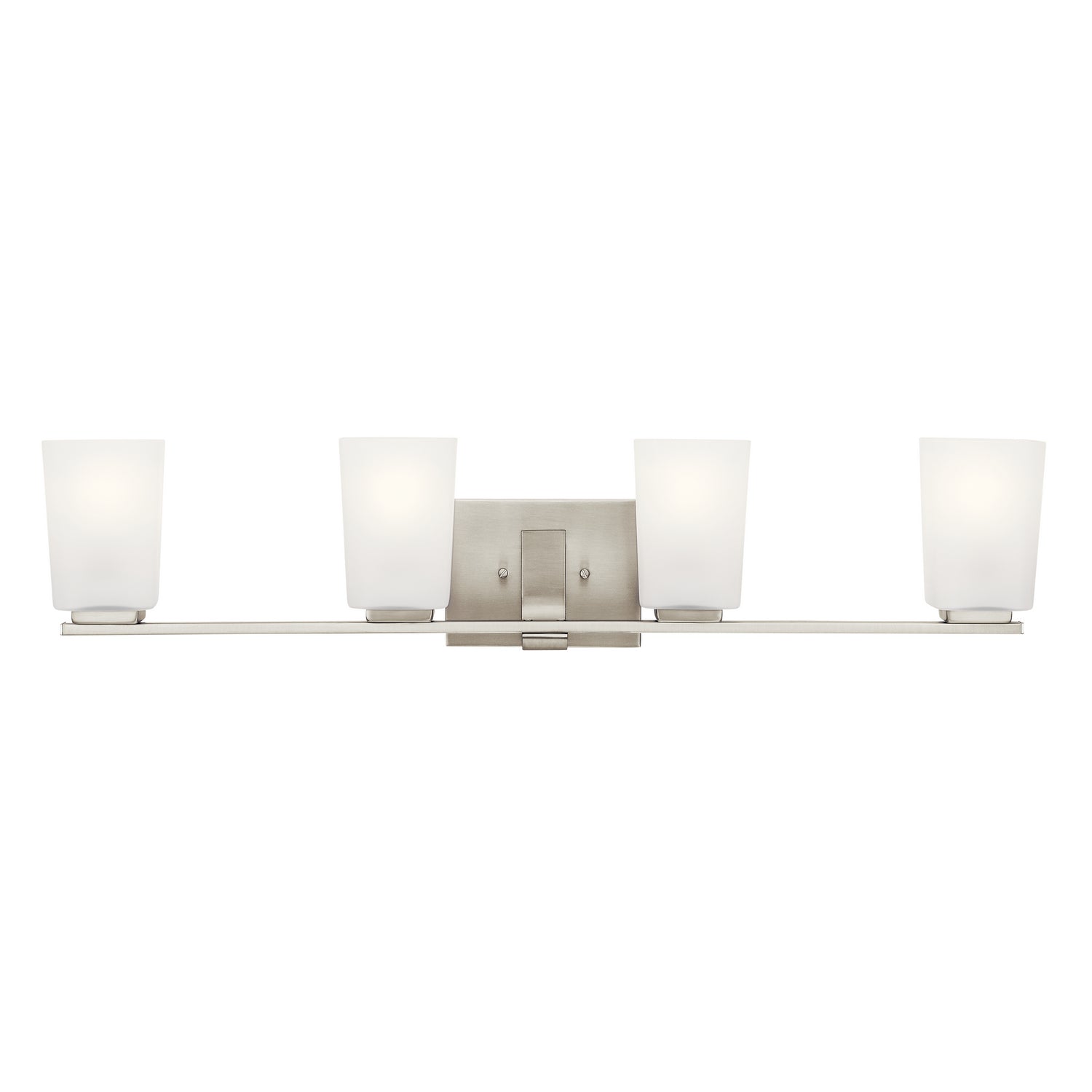 KICHLER 55018NI Roehm 4 Light Vanity Light Brushed Nickel