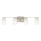 KICHLER 55018NI Roehm 4 Light Vanity Light Brushed Nickel