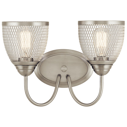 KICHLER 55042NI Voclain Two Light Bath Brushed Nickel